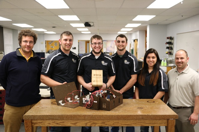 2016 problem solving team - first place Dr. Dmitry Gimon, Anthony, Brady, Wade, Kori and Eric